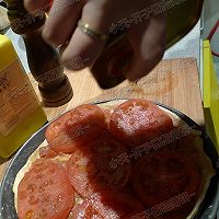 芥子番茄薄饼~ 的做法图解7