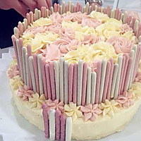 奶酪糖霜玫瑰花园蛋糕的做法图解9