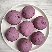 奶香紫薯芝麻糯米饼的做法图解7