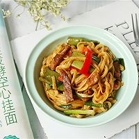 牛肉扁豆焖面的做法图解12