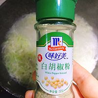 萝卜丝虾皮汤的做法图解5