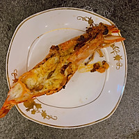 黄油蒜茸煎大斑节虾的做法图解8