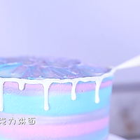浪漫梦幻的新年INS水晶海洋溶洞蛋糕的做法图解33