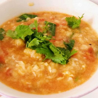 西红柿疙瘩汤-和面技巧