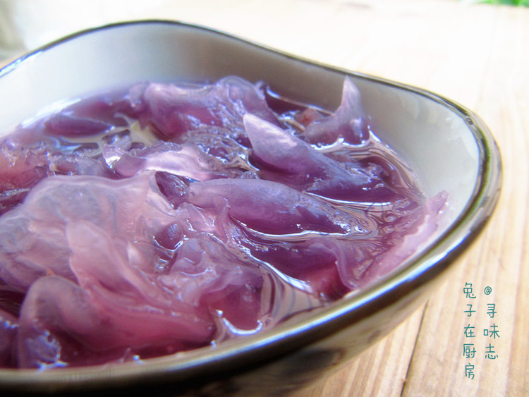 润肠滋阴——紫薯雪耳羹的做法