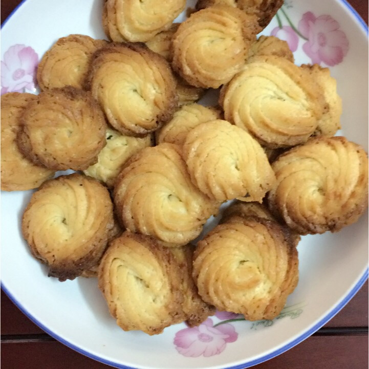 黄油曲奇饼干的做法