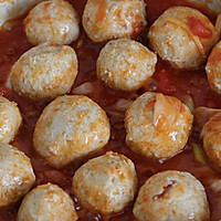 茄汁鸡肉丸￨脂必备餐的做法图解7