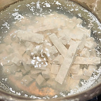 凉菜❤️小葱拌豆腐一清二白的做法图解4