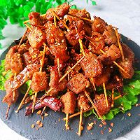 香辣牙签肉的做法图解13