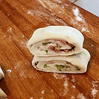 葱香火腿花卷的做法图解6