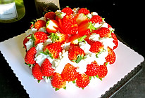 草莓抹茶蛋糕#美的FUN烤箱·焙有FUN儿#的做法