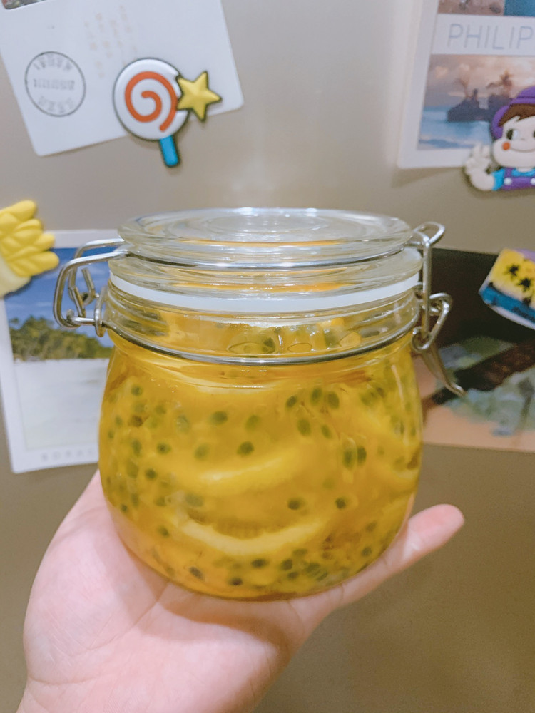 柠檬百香果蜜茶的做法
