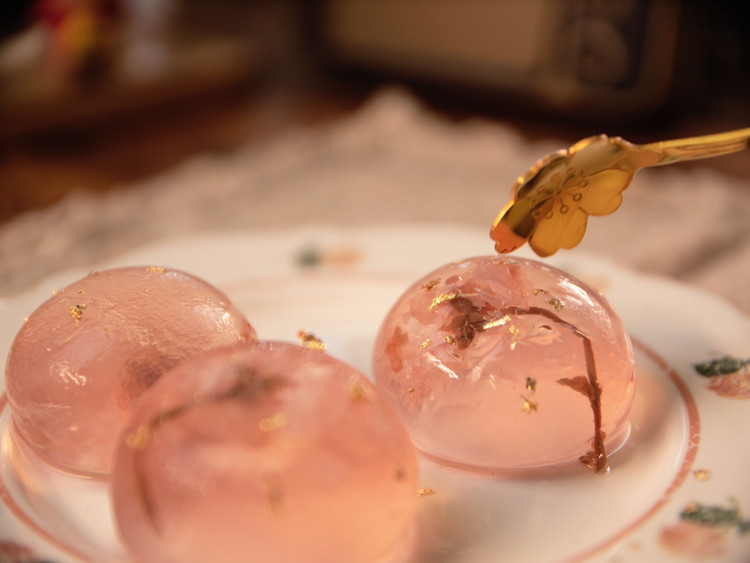 能吃的水晶球-日式小吃【水信玄饼】精美的做法