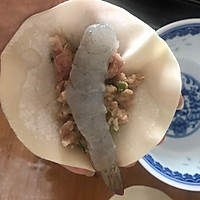 #我们约饭吧#一只大虾锅贴#料足巨过瘾的做法图解6