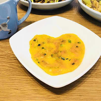 早餐必备～蔬菜鸡蛋饼