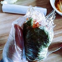 网红蔬菜鸡胸肉三明治（减肥福音）的做法图解6