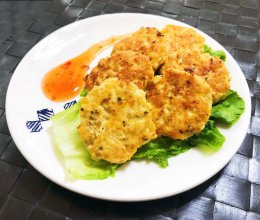 燕麦鸡肉饼的做法