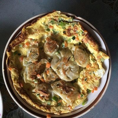 馄饨煎蛋