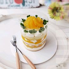 #一蔬一饭皆告白#菠萝橙子海绵蛋糕