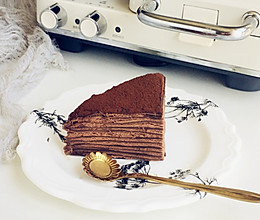 懒人版巧克力千层蛋糕（一人食早餐机版）的做法