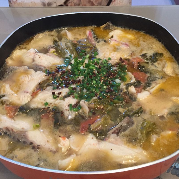酸汤鱼（加豆花版的）的做法
