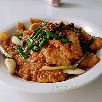 葱蒜肉酱软烧鱼的做法图解9