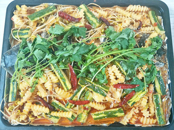 香辣烤鱼(烤箱版)