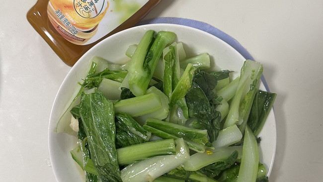 清炒白菜苔的做法