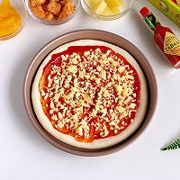 夏威夷炸鸡披萨的做法图解5