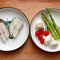 #全电厨王料理挑战赛热力开战！#香煎鳕鱼 越吃越瘦的轻食餐的做法图解1