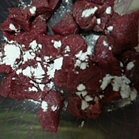 雪花牛肉的做法图解2