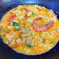 #奶香四溢 暖锅佳味#芝士番茄鸡蛋锅的做法图解7