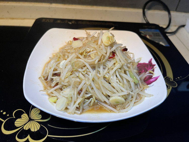 醋溜豆芽的做法