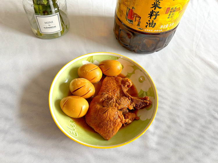 红烧大排鸡蛋的做法