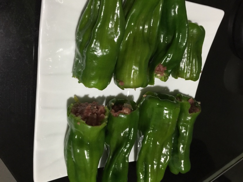 虎皮尖椒的做法图解3