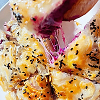 #精致一人食#快手紫薯奶酪派的做法图解12