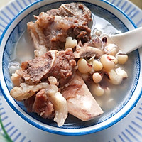 只需15块钱全家都能喝上香浓的牛骨饭豆汤的做法图解13