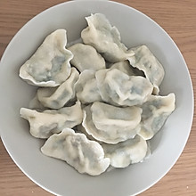 小白菜虾仁瘦肉饺子