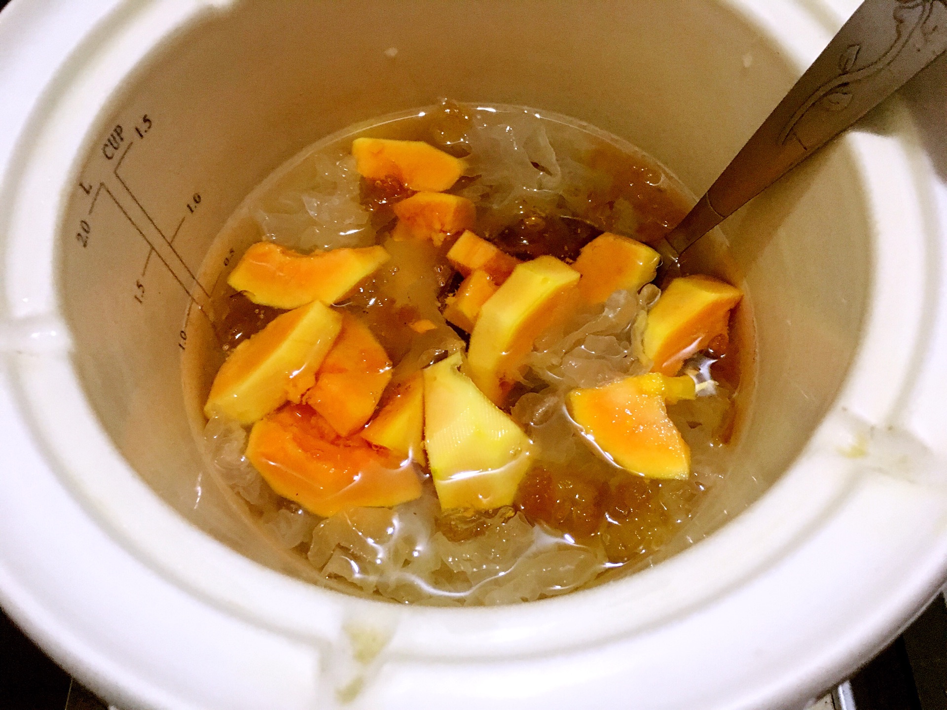 木瓜银耳排骨汤怎么做_木瓜银耳排骨汤的做法_豆果美食
