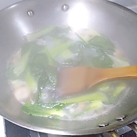 青菜虾滑汤的做法图解6