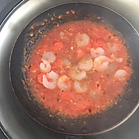 茄汁虾仁意面的做法图解7