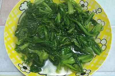 清炒茼蒿