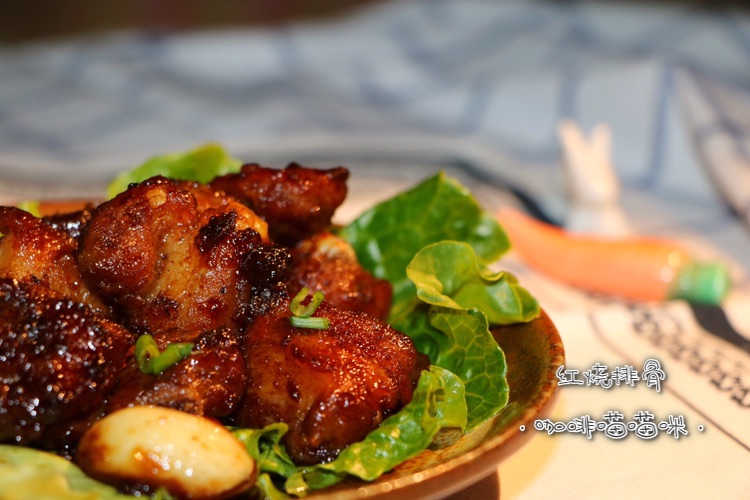 Braised pork ribs with rice