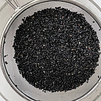 麻麻黑吐司（低脂自制芝麻糊的做法图解1