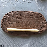 巧克力乳酪软欧包的做法图解8