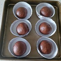 #太古烘焙糖 甜蜜轻生活#巧克力蘑菇云面包的做法图解12