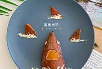 创意儿童餐拼盘【鲨鱼出没】的做法