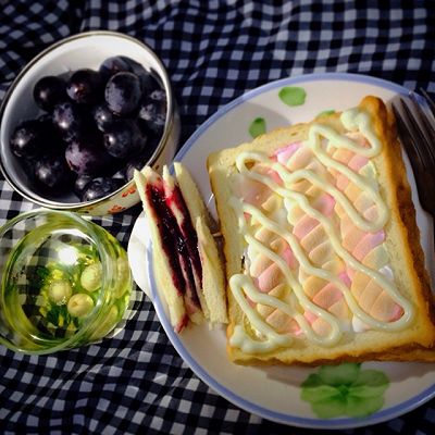 棉花糖吐司