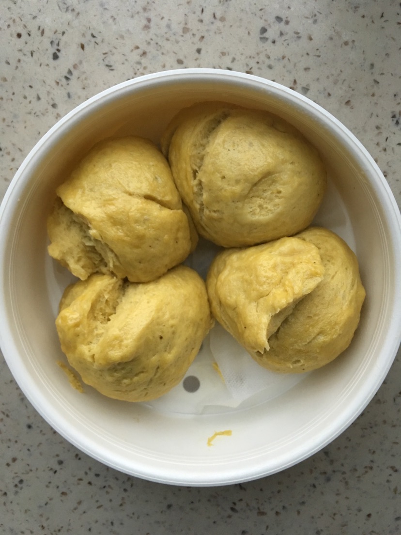 #豆豆的辅食#牛油果南瓜馒头的做法图解6