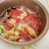 腊肠土豆焖饭的做法图解3